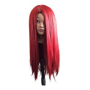 Cherry Red Layered Hair Extensions